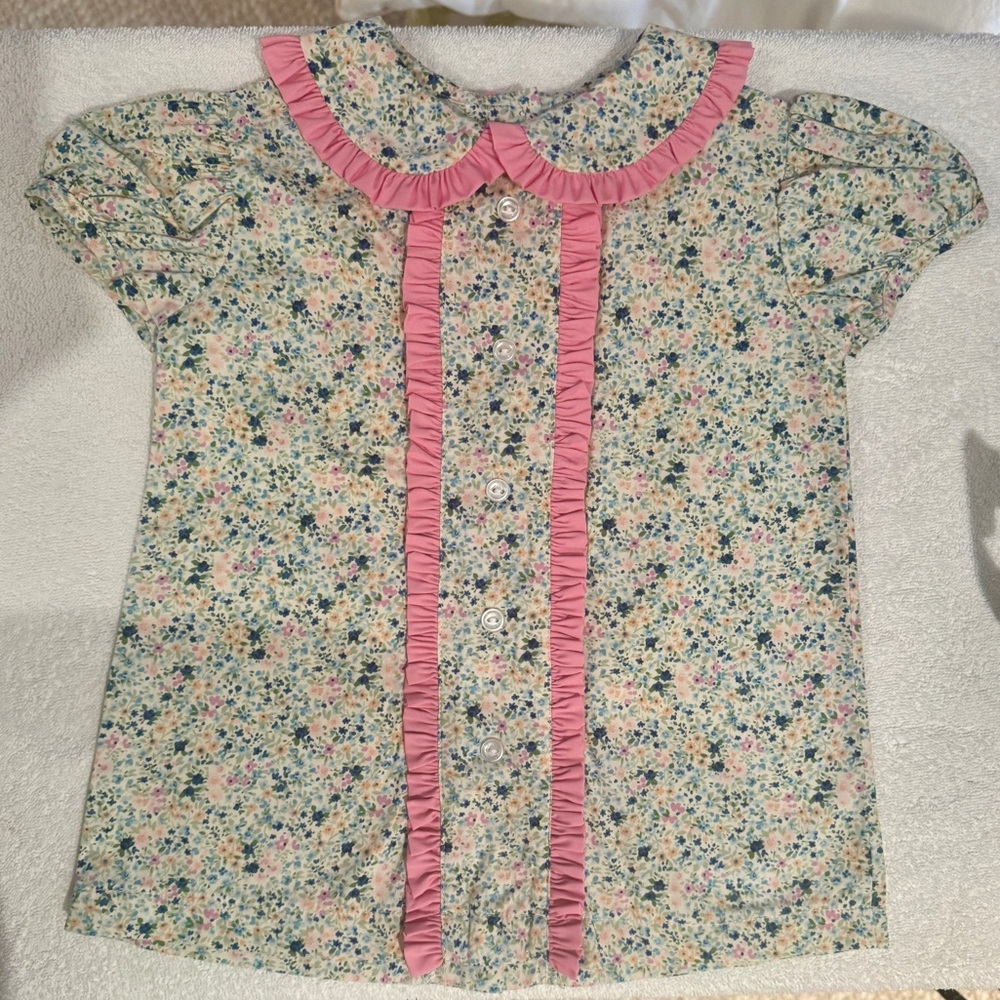 James & Lottie - Floral Dress - Size: 12M